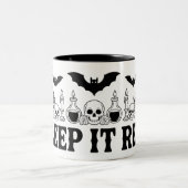 Creep It Real Tasse | Funny Gothic Halloween (Mittel)