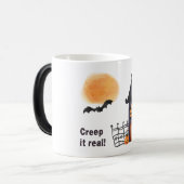 Creep It Real Tasse - Niedlicher Halloween Coffee  (Vorderseite Links)