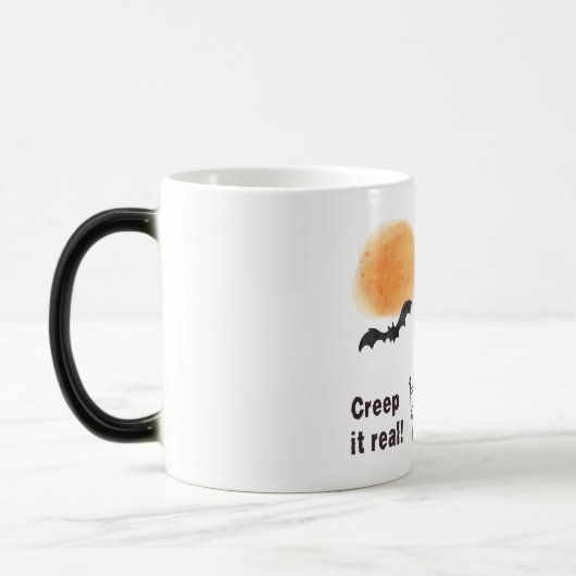 Creep It Real Tasse - Niedlicher Halloween Coffee (Links)