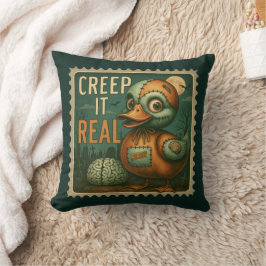 Creep It Real Zombie Duck Pillow Kissen