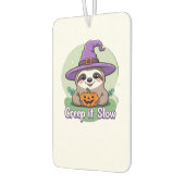 Creep It Slow � Cute Halloween Sloth Shirt with Pu Autolufterfrischer (Links)