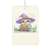 Creep It Slow � Cute Sloth Halloween Shirt  Funny  Autolufterfrischer (Vorderseite)
