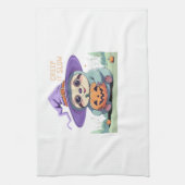 Creep It Slow � Cute Sloth Halloween Shirt  Funny  Geschirrtuch (Vertikal)