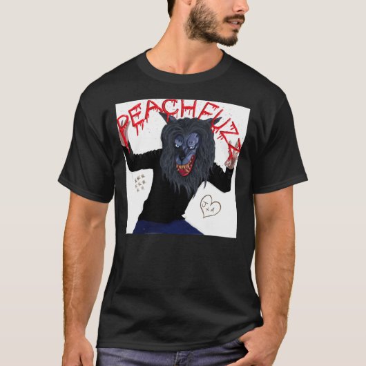 Creep - Peachfuzz Werewolf Maske Pose Classic T-Sh T-Shirt (Vorderseite)