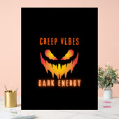Creep Vibes Dark Energy _ Trendy Horror Streetwear Acrylschild (Hochzeit)