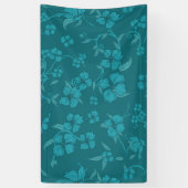 Creepe-Blume Muster 2 Banner (Vertikal)