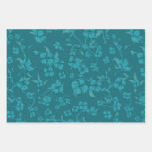 Creepe-Blume Muster 2 Geschenkpapier Set (Vorderseite 2)