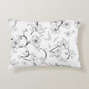 Creepe-Blume Muster 7 Dekokissen