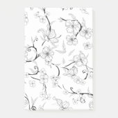 Creepe-Blume Muster 7 Post-it Klebezettel (Vorderseite)