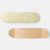 Creepe-Blume Muster 8 Skateboard (Horizontal)