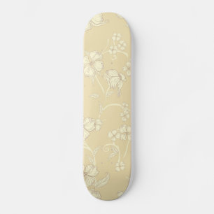 Creepe-Blume Muster 8 Skateboard