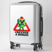 Creeper on board aufkleber (Koffer)