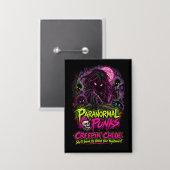 Creepin 'Chloe - Paranormale Punks Button (Vorderseite/Rückseite)
