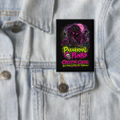 Creepin 'Chloe - Paranormale Punks Button (Insitu)