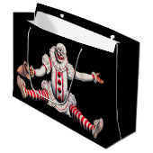 Creepin Clown-Geschenktasche Große Geschenktüte (Vorderseite Schrägansicht)