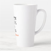 Creepin' Es ist ein echtes weißes Halloween Milchtasse (Rechts)