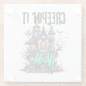 Creepin' es real.w glasuntersetzer (Rückseite)