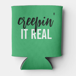 Creepin' it Real Funny Halloween Can Cooler Dosenkühler