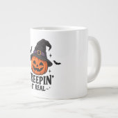 Creepin 'It Real Halloween Jumbo-Tasse (Vorderseite Rechts)