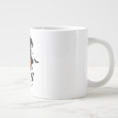 Creepin 'It Real Halloween Jumbo-Tasse (Rechts)