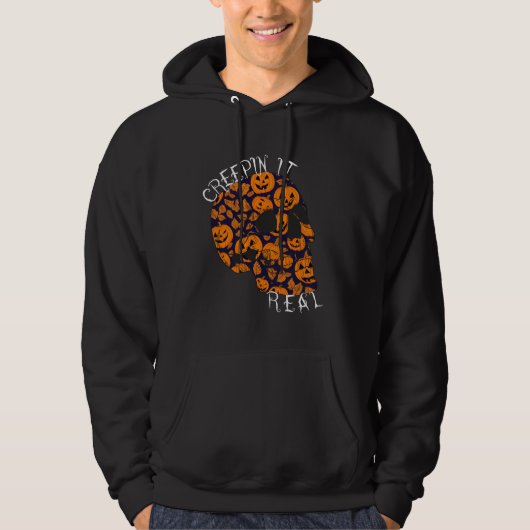 Creepin it Real Hoodie (Vorderseite)