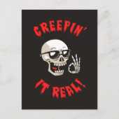 Creepin' it real postkarte (Vorderseite)