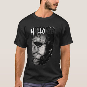 Creepin It Real Schwarzes Katze Halloween-Shirt T-Shirt