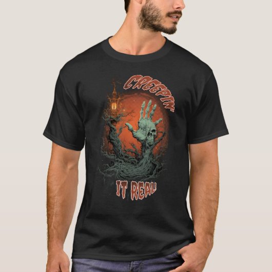 Creepin' It Real - Spookoker Halloween-T - Shirt (Vorderseite)