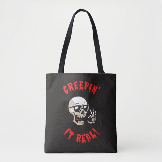 Creepin' it real tasche (Vorderseite)