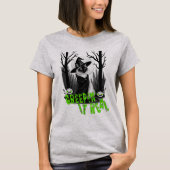 Creepin' It Real with My Witchy Cat T-Shirt (Vorderseite)