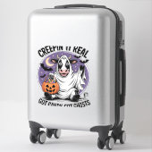 Creepin � Kuh Halloween Aufkleber (Koffer)