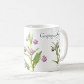 Creeping Comfrey Botanical Kaffeetasse (VorderseiteRechts)