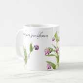 Creeping Comfrey Botanical Kaffeetasse (Vorderseite Links)