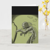 Creeping Mummy Karte (Gelbe Blume)