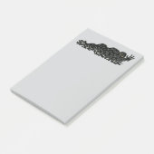 Creeping Slime Hulk Kunst, Horror Post-it Klebezettel (angewinkelt)