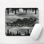Creeping Slime Hulk Weird Horror Art Mousepad (Mit Mouse)