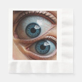 Creepische Augapfel Serviette