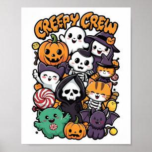 Creepische Crew für Kinder und Erwachsene zu sonni Poster