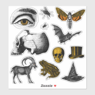 Creepische Dinge Aufkleber