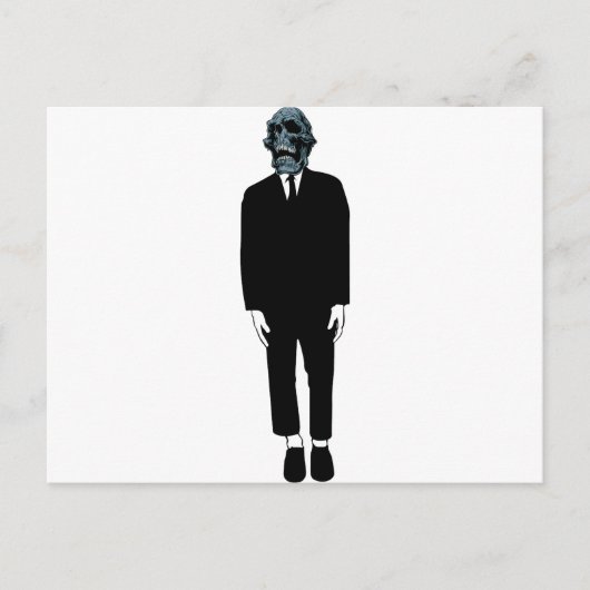 Creepischer Typ Postkarte (Vorderseite)