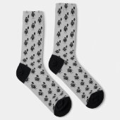 Creepisches Halloween-Party Gemustert Socken (Rechts)