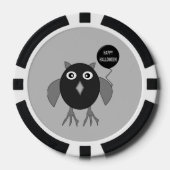 Creepisches Halloween-Party Pokerchips (Vorderseite)
