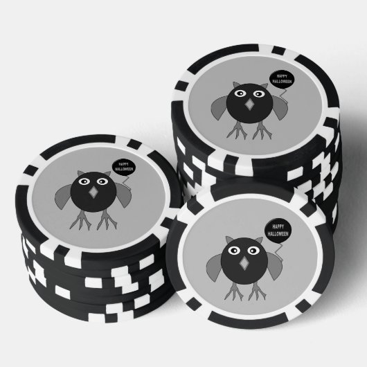 Creepisches Halloween-Party Pokerchips (Stapel)