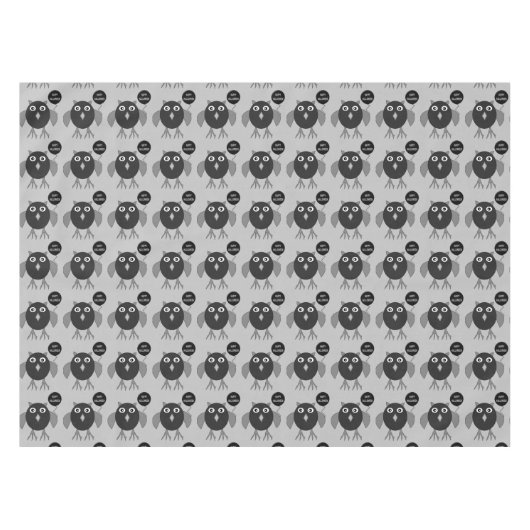 Creepisches Halloween-Party Tischdecke (Vorderseite (Horizontal))