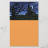 Creepisches Spuk Haus Flyer (Vorne)