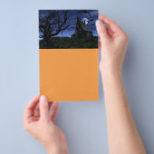 Creepisches Spuk Haus Flyer (Handgriff)