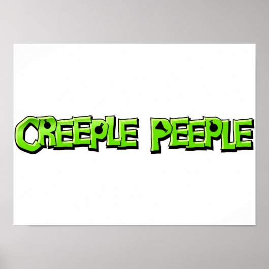 Creeple Peeple Poster (Vorne)