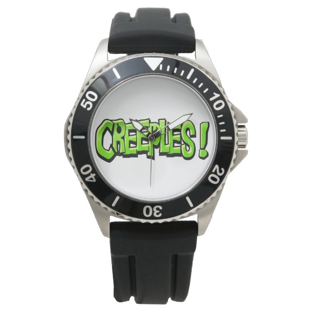 Creeple! watch armbanduhr (Vorderseite)