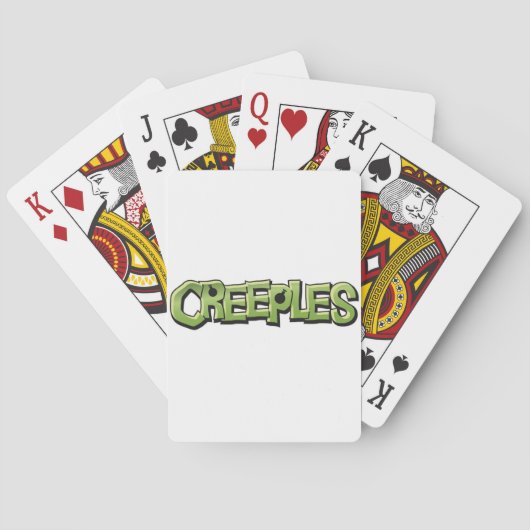 Creeples Spielkarten (Rückseite)