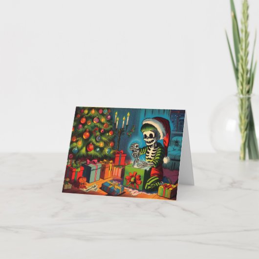Creepmas Morgenkarte Karte (Vorderseite)